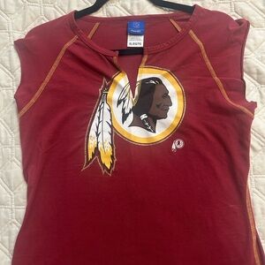 NFL Reebok Red Short Sleeve Tee
